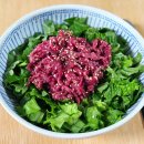 나홀로집밥 | 나홀로집밥... 간단 자취요리... 육회비빔밥... Feat.더한우플러스 우둔살 한우육회...