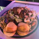 영등포구청역 환승주차장 입구 | 영등포구청역 퓨전 족발 맛집 술집 화려한 불쇼가 있는 폭주족발 영등포구청본점