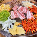 청주 삼겹살 맛집 푸짐한 더덕솥뚜껑삼겹살