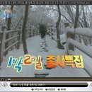 ★★★1박2일 이수근의 태백산 설경이 너무아름다워 !!!★★★ 이미지