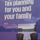 KPMG 회계법인이 매년 발행하는 &#34;Tax Planning for you and your family&#34; 라는 책 이미지