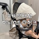 스트라이크 | 휴대용유모차 대신? 누비앤타보 미니스트라이크 언박싱 후기
