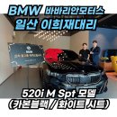 딥모터스 | BMW 볼륨모델! 5시리즈 그릴래핑! 카본블랙 / 화이트 시트 출고후기