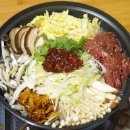 황금불고기버섯전골 이미지