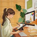 태블릿 드로잉 이미지