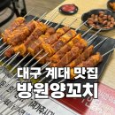 계명대학교정문앞 | [대구 계대 맛집] 달서구 호산동 방원양꼬치