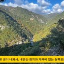 [종료]제 89차 26. 9. 19 포항 내연산 재 공지 신청접수 이미지