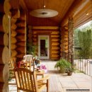 통나무집의 ‘툇마루’ - 돋보이는 포치(Porch)의 實用美 이미지