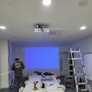 분당구미-D-2 | [구미 빔프로젝터 설치 후기] KH바텍 회의실 NEC NP-H5541U 고광도 프로젝터 시공 사례