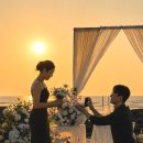 서쪽노을 | 제주 프로포즈 성공 후기 ㅣ 서쪽 해변 노을 속 도파민 패키지 웨딩촬영 중 프로포즈