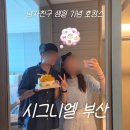 샬롱더진(Salon de 진) | 시그니엘 부산 호텔 숙박 후기 | 그랜드 디럭스 더블 미포하버뷰