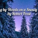 Stopping By Woods On A Snowy Evening - 로버트 프로스트(Robert Frost) 이미지