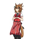우마무스메x켄터키(KFC) 콜라보 기념 팬아트 이미지