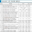 [쇼트트랙/스피드]2024/2025 시즌 국내 대회 및 국제 대회 일정(2024.10.30 수정/대한빙상경기연맹) 이미지