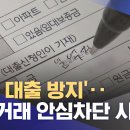 '몰래 대출 방지'‥여신거래 안심차단 시행 이미지