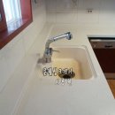 씽크대상판리폼,인조대리석광택 새 것처럼 만들기-고밀도 광택 코팅(연마광택 아님)/큰빛싱크케어 이미지