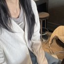 시엔느 스프링 워드로브 칼리 플리츠 가디건 크림, 마호 턱 팬츠 차콜 구매(사진추가) / 휠라 글리오...