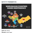 발칸의 독립과 여행을 이미지