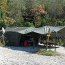 미군 Frame-tent 4 sided 텐트 와 타프및 폴대 일괄 팝니다. 이미지