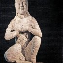 평창 월정사 석조보살좌상 이미지