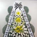 (김포 고양 의정부 장례식장 3단 근조화환 꽃배달서비스) 이미지