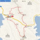 성지산(272.4,고성),봉화산(256.8),안산,삼산면사무소 이미지