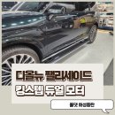 디올뉴 팰리세이드 LX3 킹스텝 전동 사이드 스텝 장착으로 승하차 편하게!