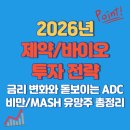 삼천당약국 | 2026년 제약/바이오 투자 전략: 금리 변화와 돋보이는 ADC, 비만/MASH 유망주 총정리