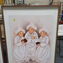 민화 고급 + 표구 이미지