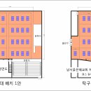 남서울은혜교회(밀알학교)탁구대 설치 배치안 이미지