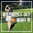 블루원용인CC | 블루원용인cc 야간 후기 설거지 왕 등극