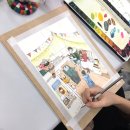 수채화(목요일반) | [건대취미미술] 새해의 화실아틸로그 일상/ 구의역 구의동 성인취미미술/ 원데이클래스 및 소수정예...