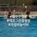 에코그린캠핑장 | 제주 에코그린 캠핑장 수영장만 이용 후기 입장료 만원의 행복