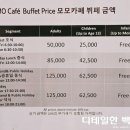 서울 판교 코트야드 메리어트 뷔페 모모카페 주말 런치 후기(내돈)