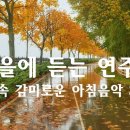 가을에 듣는 연주곡🌾가을 속 감미로운 아침음악 3시간 🎵 힐링음악, 요가음악, 명상음악, 스트레스해소음악 (Autumn piano) 이미지