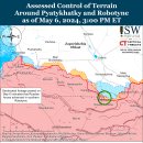 러시아 공세 캠페인 평가, 2024년 5월 6일(우크라이나 전황 이미지
