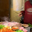 김안에밥있다 | 구리 돌다리 맛집 석암생소금구이 : 모둠, 돌판 짜파게티, 김부장 고깃집 후기