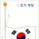 조기게양 방법 이미지