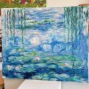 소묘와 오일파스텔 이미지