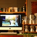 MAC PC CAFE | 제주도 카페 리트리버가 있는 제주 파람카페