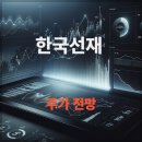 한국선재 주가 전망 및 투자 전략 | 철강 관련주, 해저케이블 흐름 분석
