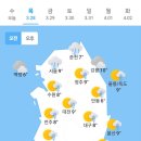 오늘의 날씨🌞☔️☃️, 2024년 3월 28일 목요일 이미지