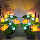 LED플라워 화분 제작 이미지