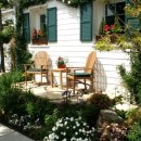 정원이 아름다운 집 이미지