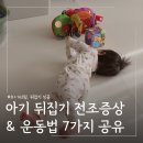 163 | 아기 뒤집기 시기 늦을 때 확인사항 및 뒤집기연습 운동 7가지 (D+163일 성공 후기)