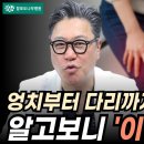 다리 저린 이유! 알고보니 '이것' 때문이었다! 허리 디스크. 척추협착증인 줄 알았는데? 이미지