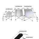 [새제품] 경량 알루미늄 롤 테이블(중형/대형/특대형 3가지) 이미지