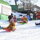 전북 눈썰매장 지리산 바래봉 눈꽃축제 남원 허브밸리 이미지