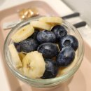 더플로리 | 🫐🍌블루베리 바나나 오트밀요거트 후기 <플로리다후루츠> #ifc몰카페 #ifc몰맛집