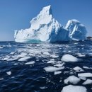 뉴펀들랜드 빙산(氷山) 이미지